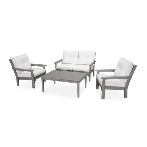 Picture of Vineyard 4 Piece Deep Seating Set in Slate Grey