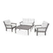 Picture of Vineyard 4 Piece Deep Seating Set in Slate Grey