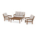 Picture of Vineyard 4 Piece Deep Seating Set in Teak