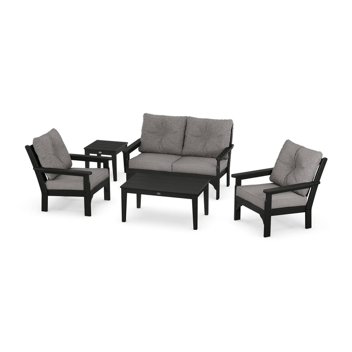 Vineyard 5 Piece Deep Seating Group Seating - The Great Escape