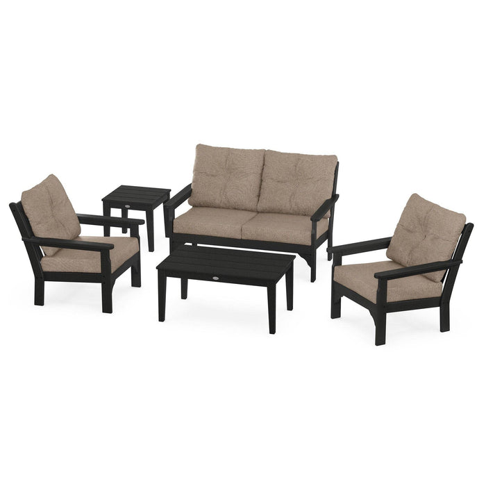 Vineyard 5 Piece Deep Seating Group Seating - The Great Escape