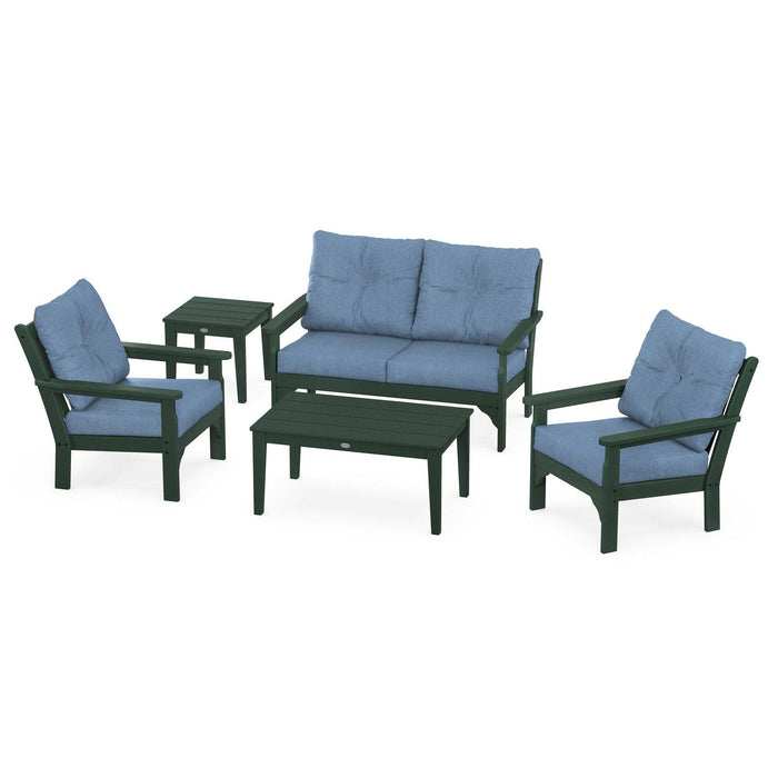 Vineyard 5 Piece Deep Seating Group Seating - The Great Escape