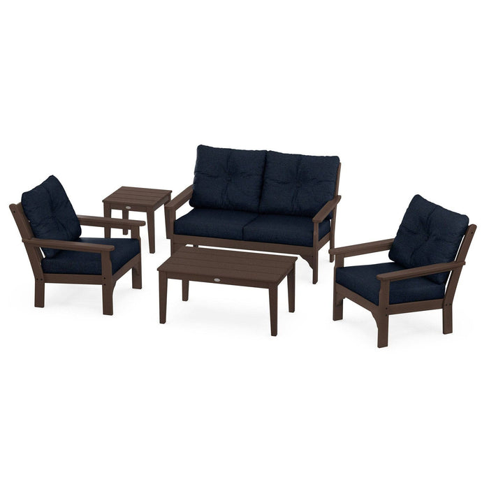 Vineyard 5 Piece Deep Seating Group Seating - The Great Escape