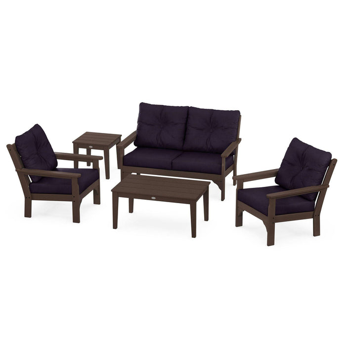 Vineyard 5 Piece Deep Seating Group Seating - The Great Escape