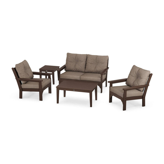 Vineyard 5 Piece Deep Seating Group Seating - The Great Escape