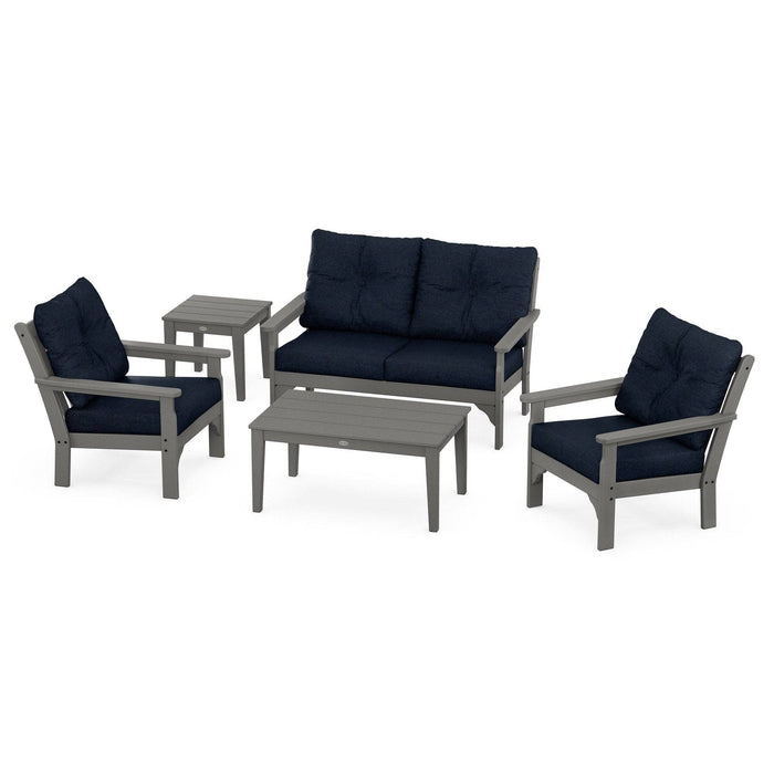 Vineyard 5 Piece Deep Seating Group Seating - The Great Escape