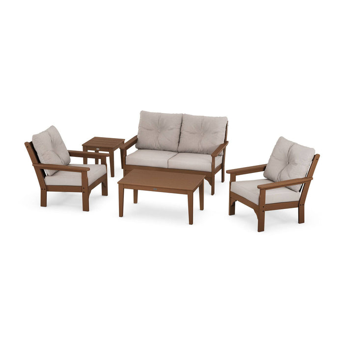 Vineyard 5 Piece Deep Seating Group Seating - The Great Escape