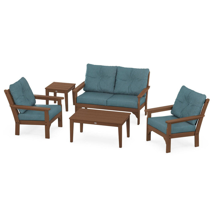 Vineyard 5 Piece Deep Seating Group Seating - The Great Escape