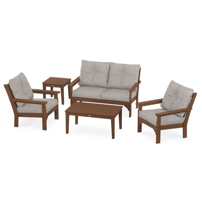 Vineyard 5 Piece Deep Seating Group Seating - The Great Escape