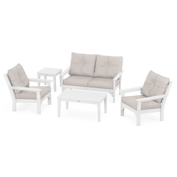 Vineyard 5 Piece Deep Seating Group Seating - The Great Escape