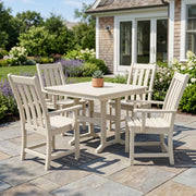 Vineyard 5 Piece Farmhouse Dining Set - The Great Escape