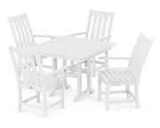 Vineyard 5 Piece Farmhouse Dining Set - The Great Escape