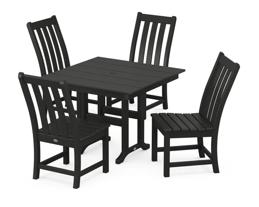 Vineyard 5 Piece Side Chair Farmhouse Dining Set - The Great Escape