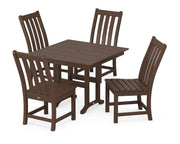 Vineyard 5 Piece Side Chair Farmhouse Dining Set - The Great Escape