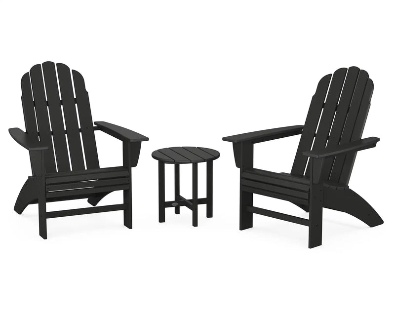 Vineyard 3 Piece Curveback Adirondack Set - The Great Escape