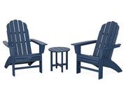 Vineyard 3 Piece Curveback Adirondack Set - The Great Escape