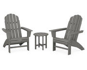 Vineyard 3 Piece Curveback Adirondack Set - The Great Escape