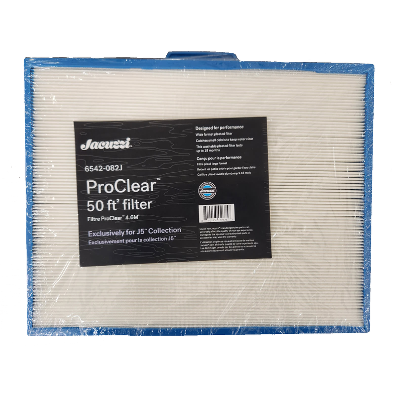 Jacuzzi J5 Flat ProClear 50ft² filter