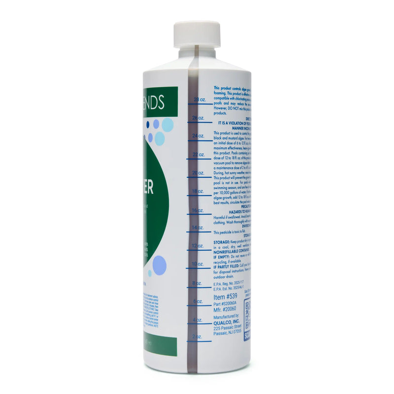1 Quart Of WATER TRENDS 60% Algae Destroyer - The Great Escape