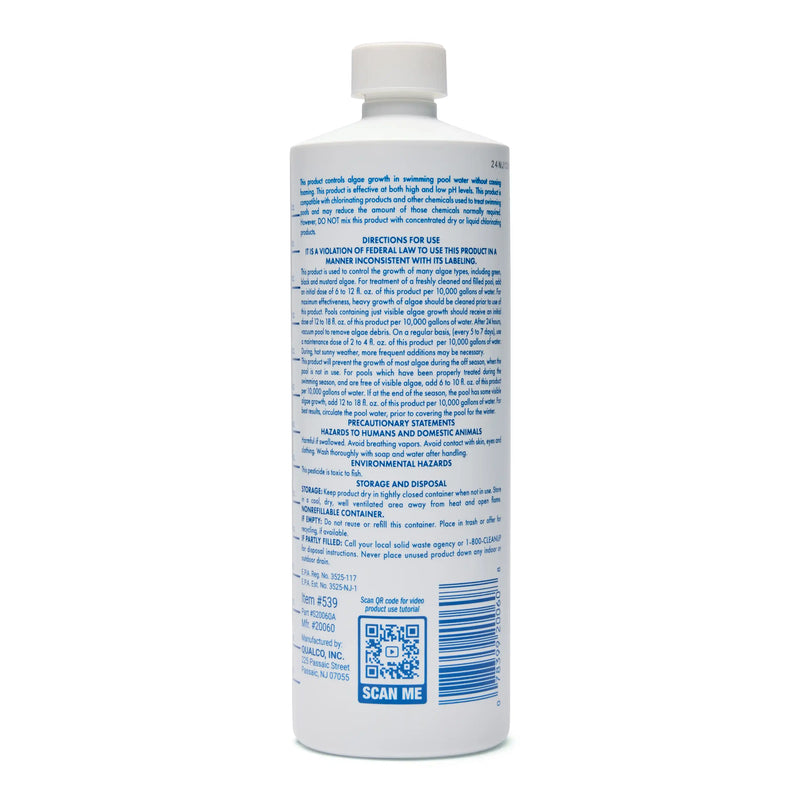 1 Quart Of WATER TRENDS 60% Algae Destroyer - The Great Escape