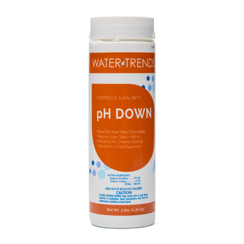 WATER TRENDS pH Down 3 lb Container The Great Escape