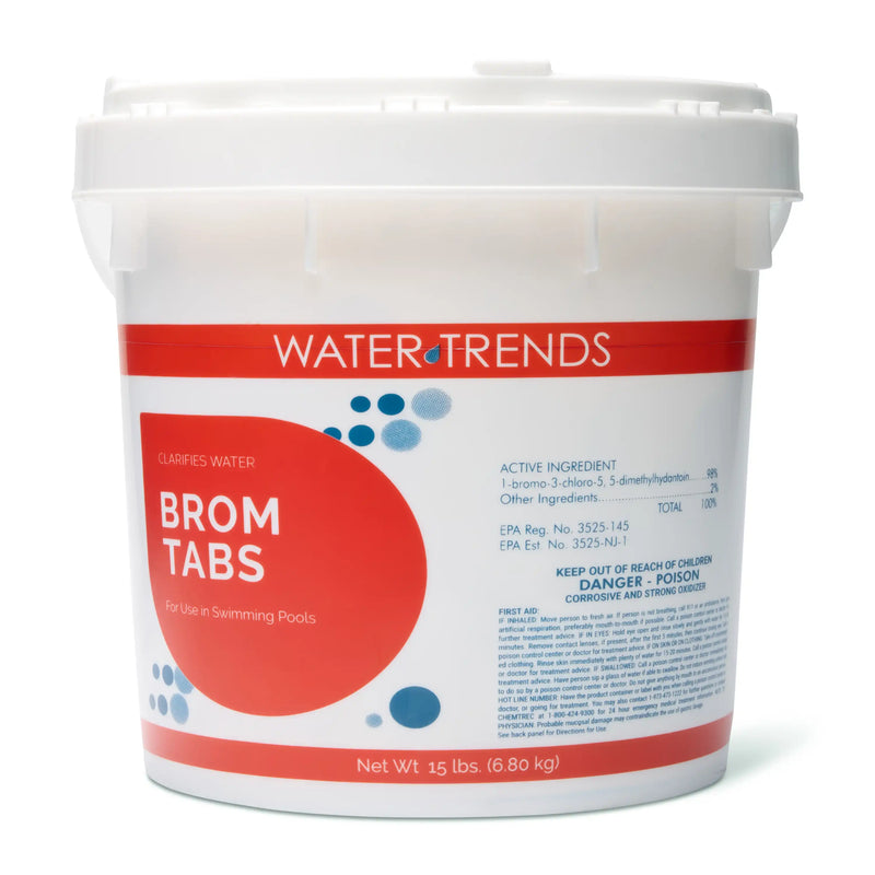 WATER TRENDS Brom Tabs 15 lb Bucket The Great Escape