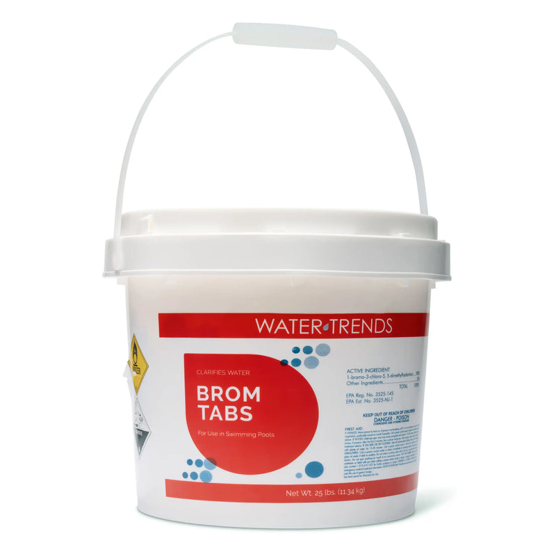 WATER TRENDS Brom Tabs 25 lb Bucket The Great Escape