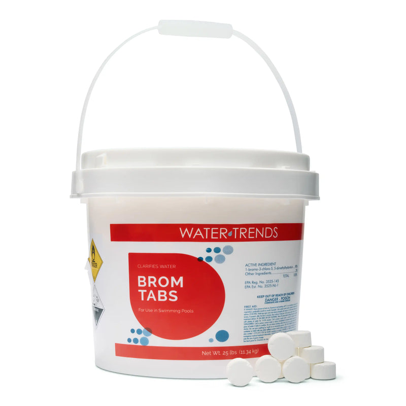 WATER TRENDS Brom Tabs 25 lb Bucket The Great Escape