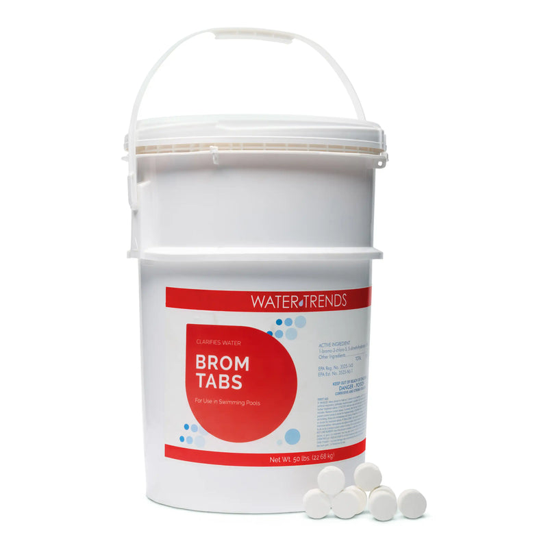 WATER TRENDS Brom Tabs 50 lb Bucket The Great Escape