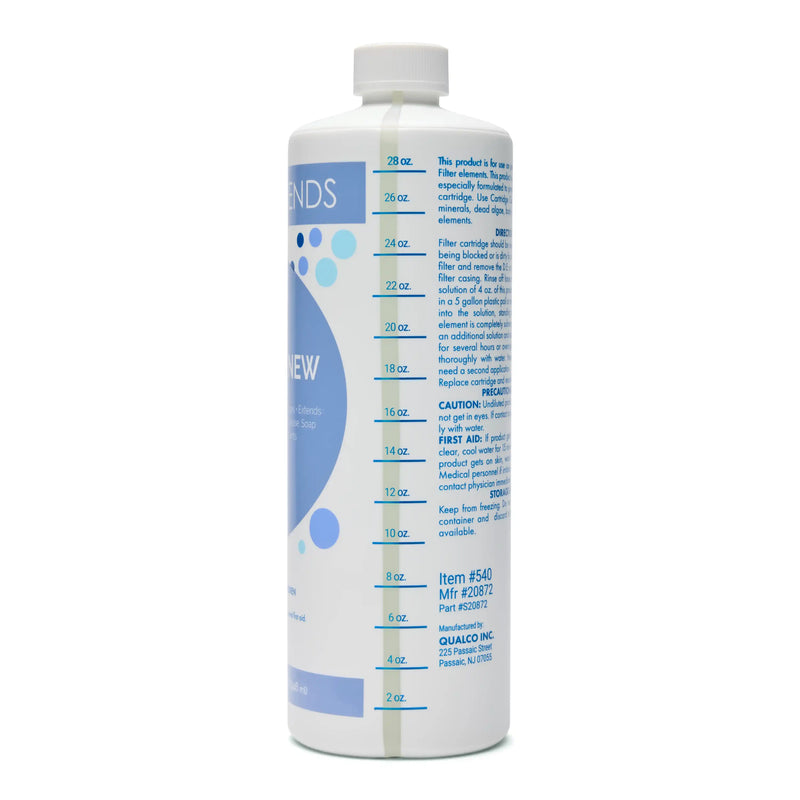 1 Quart Of WATER TRENDS Cartridge Clean & Renew - The Great Escape