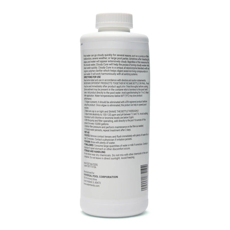 1 Quart Of WATER TRENDS Cloudy Cure - The Great Escape