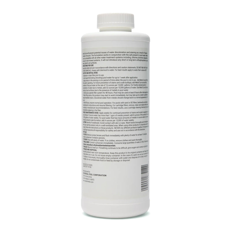 1 Quart Of WATER TRENDS Metal Cure - The Great Escape