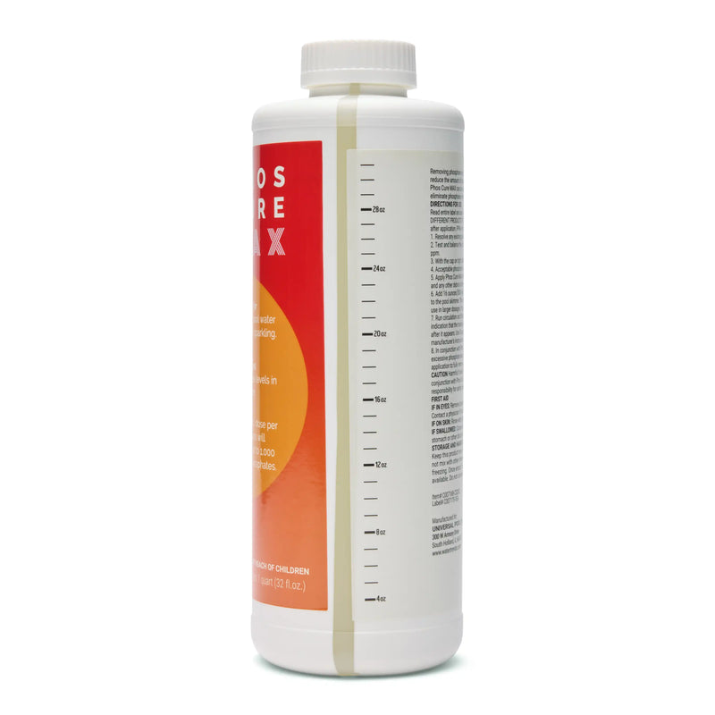 WATER TRENDS Phos Cure MAX 1 Quart The Great Escape
