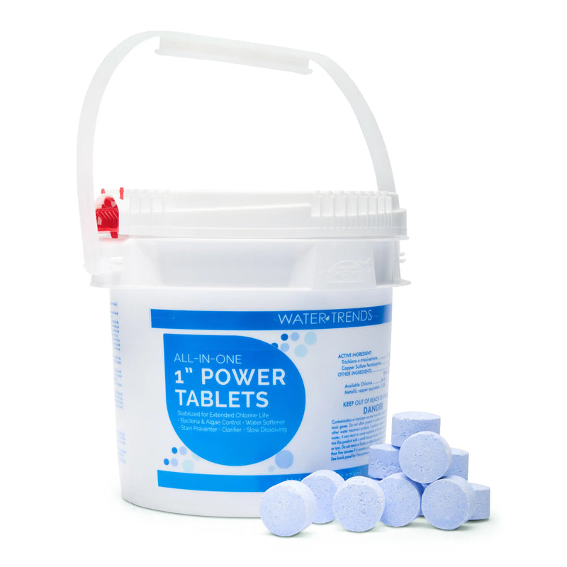 5 lbs. Of WATER TRENDS 6-in-1-1" Power Tablets - The Great Escape