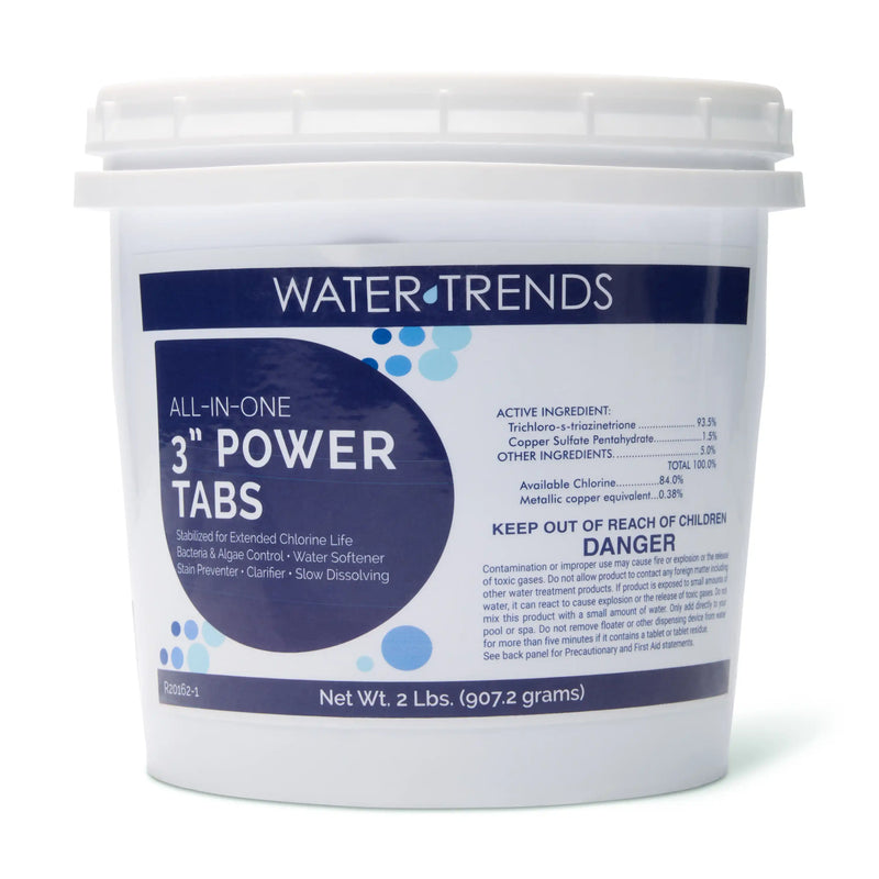 2 lbs. Of WATER TRENDS 6-in-1-3" Power Tabs - The Great Escape