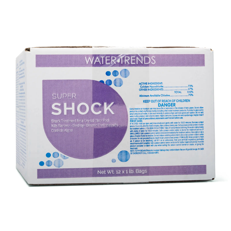 WATER TRENDS 73% Super Shock (12 Pack) - The Great Escape