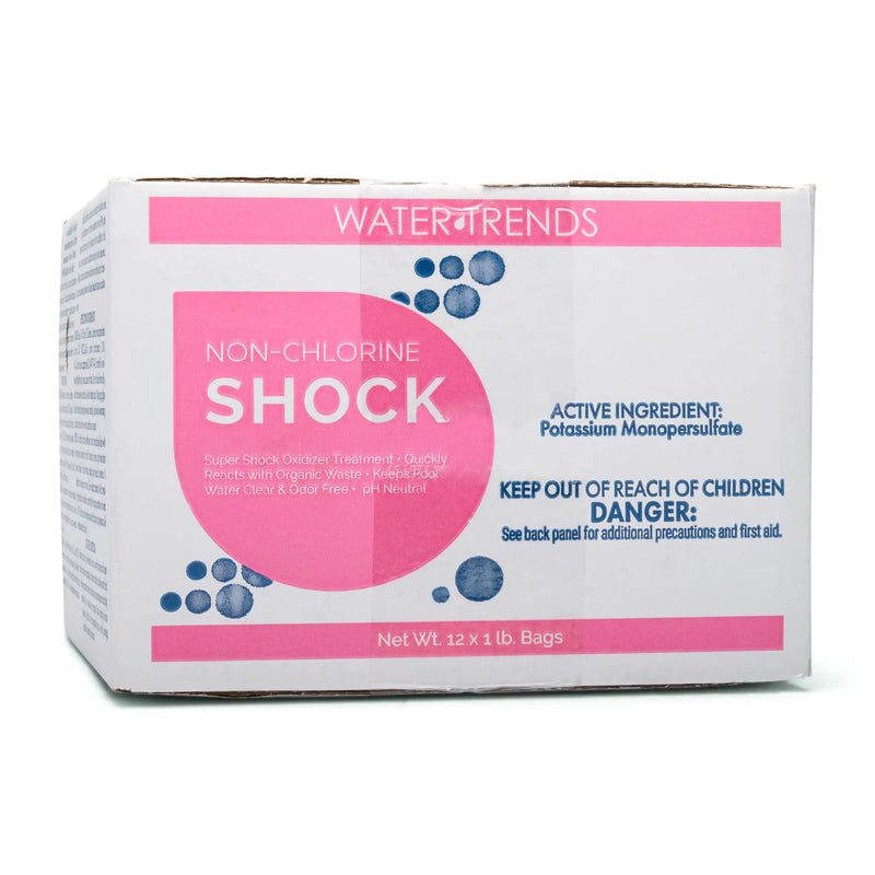 WATER TRENDS Non Chlorine Shock 12 Pack with 1 lb Bag The Great Escape