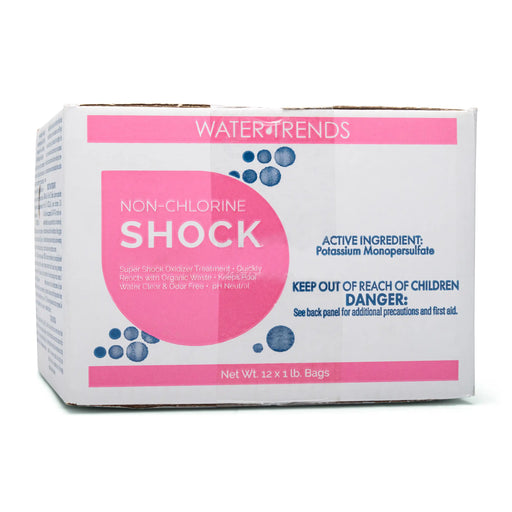 WATER TRENDS Non Chlorine Shock 12 Pack with 1 lb Bag The Great Escape