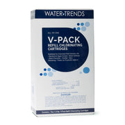 WATER TRENDS V-Pack Refill Chlorinating Cartridges 2 Pack Box The Great Escape