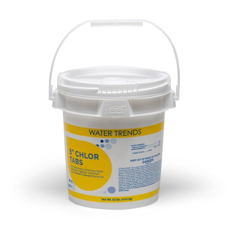 10 lbs. Of WATER TRENDS 3" Chlor Tabs - The Great Escape