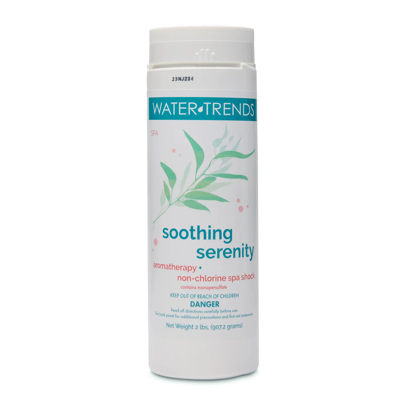 2 lbs. Of WATER TRENDS Soothing Serenity Scented Spa Shock - The Great Escape