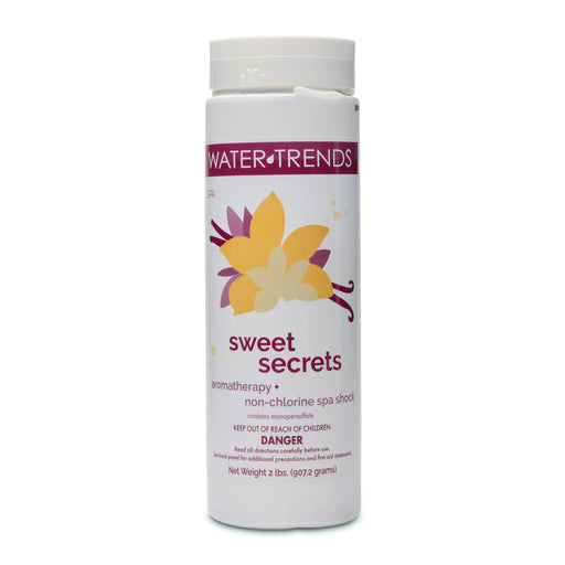 2 lbs. Of WATER TRENDS Sweet Secrets Scented Spa Shock - The Great Escape