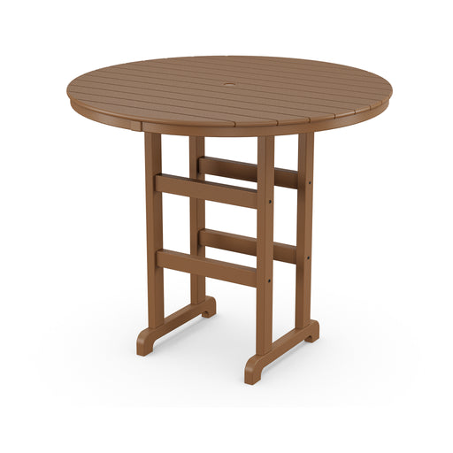 48" Farmhouse Round Bar Table - The Great Escape