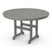 Picture of 48" Round Farmhouse Dining Table in Slate Grey