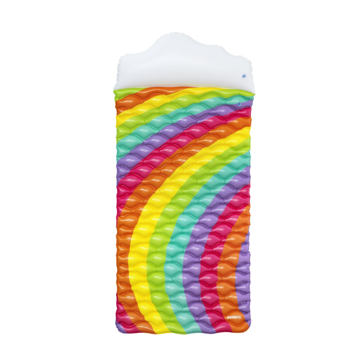 Rainbow Dreams Inflatable Mattress - The Great Escape