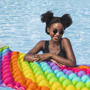 Rainbow Dreams Inflatable Mattress - The Great Escape