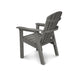 Photo Seashell Dining Adirondack Arm Chair in Slate Grey