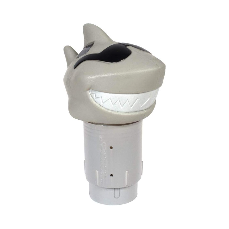 Adjustable Solar Light Up Shark Chlorinator - The Great Escape