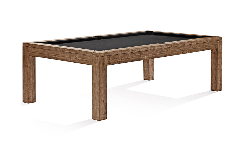 8' Brunswick Sanibel Pool Table Rustic Dark Brown - The Great Escape
