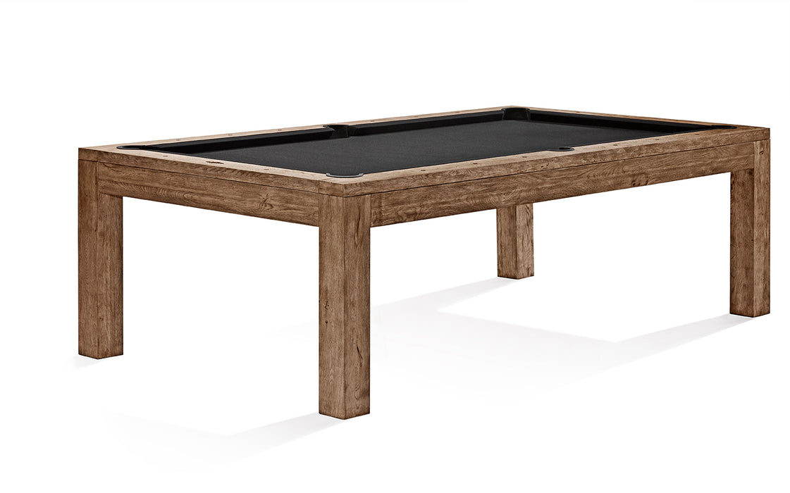 7' Brunswick Sanibel Pool Table Rustic Dark Brown